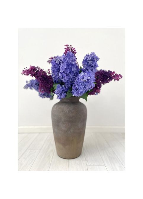 Штучний латексний бузок Real Touch, преміум якість, фіолетова гілка 72 см No Brand (370161976)