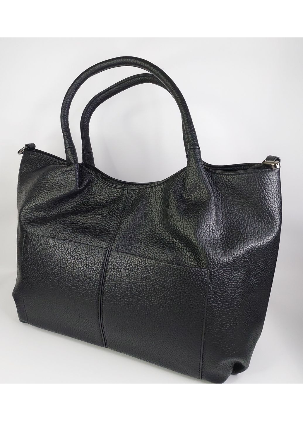 Женская сумка большая с двумя черными ручками Karlos Marconi (368774403)