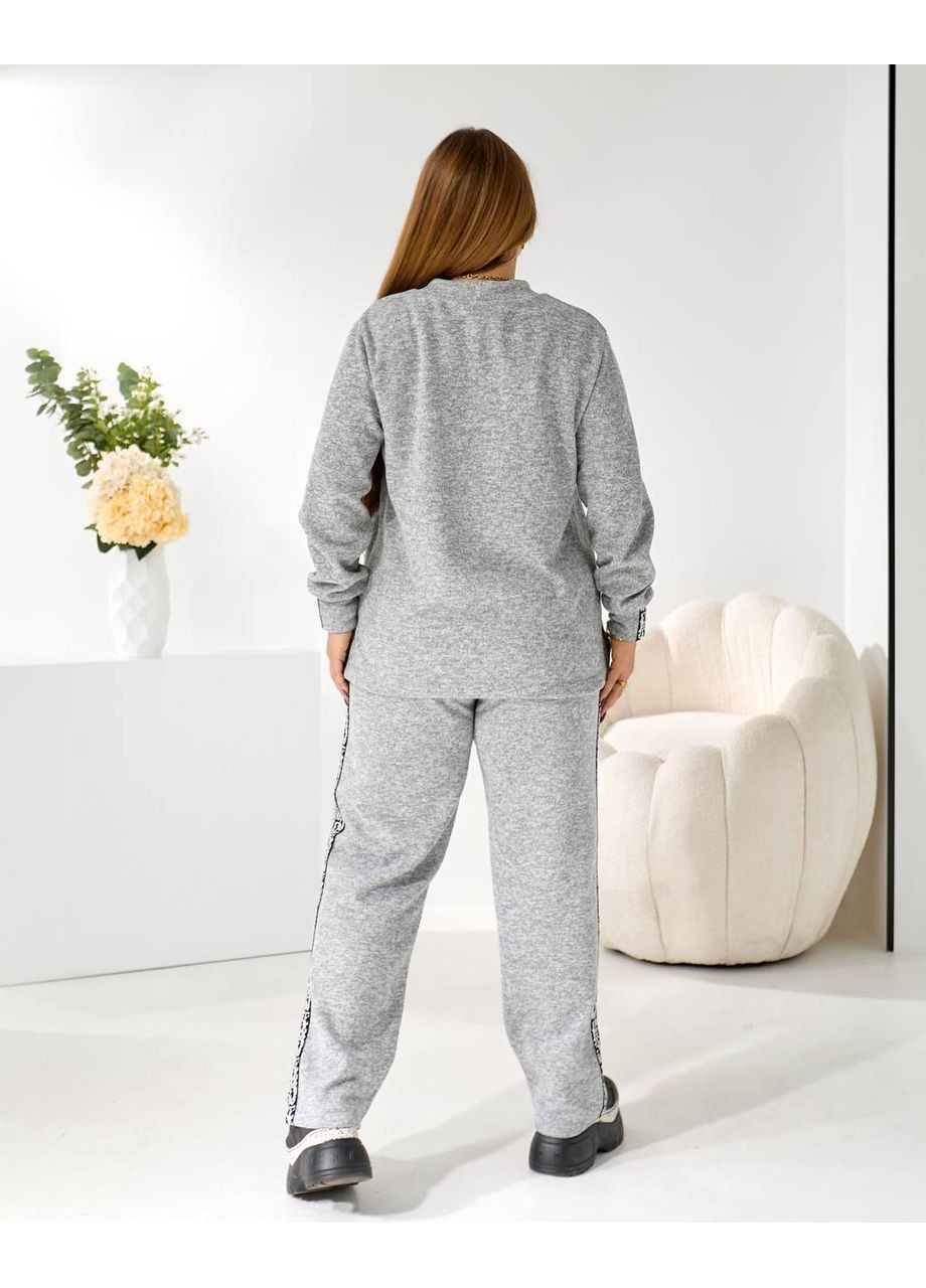 Теплый костюм-двойка с брюками из ангоры на флисе Sofia 306 (365752608)