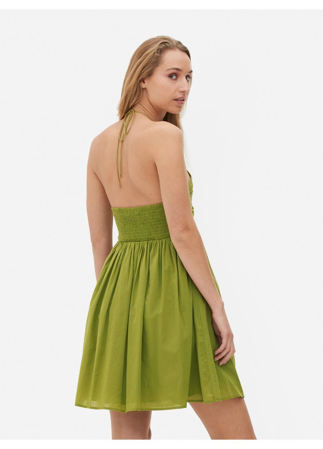 Оливкова сукня літо,оливковий, Primark