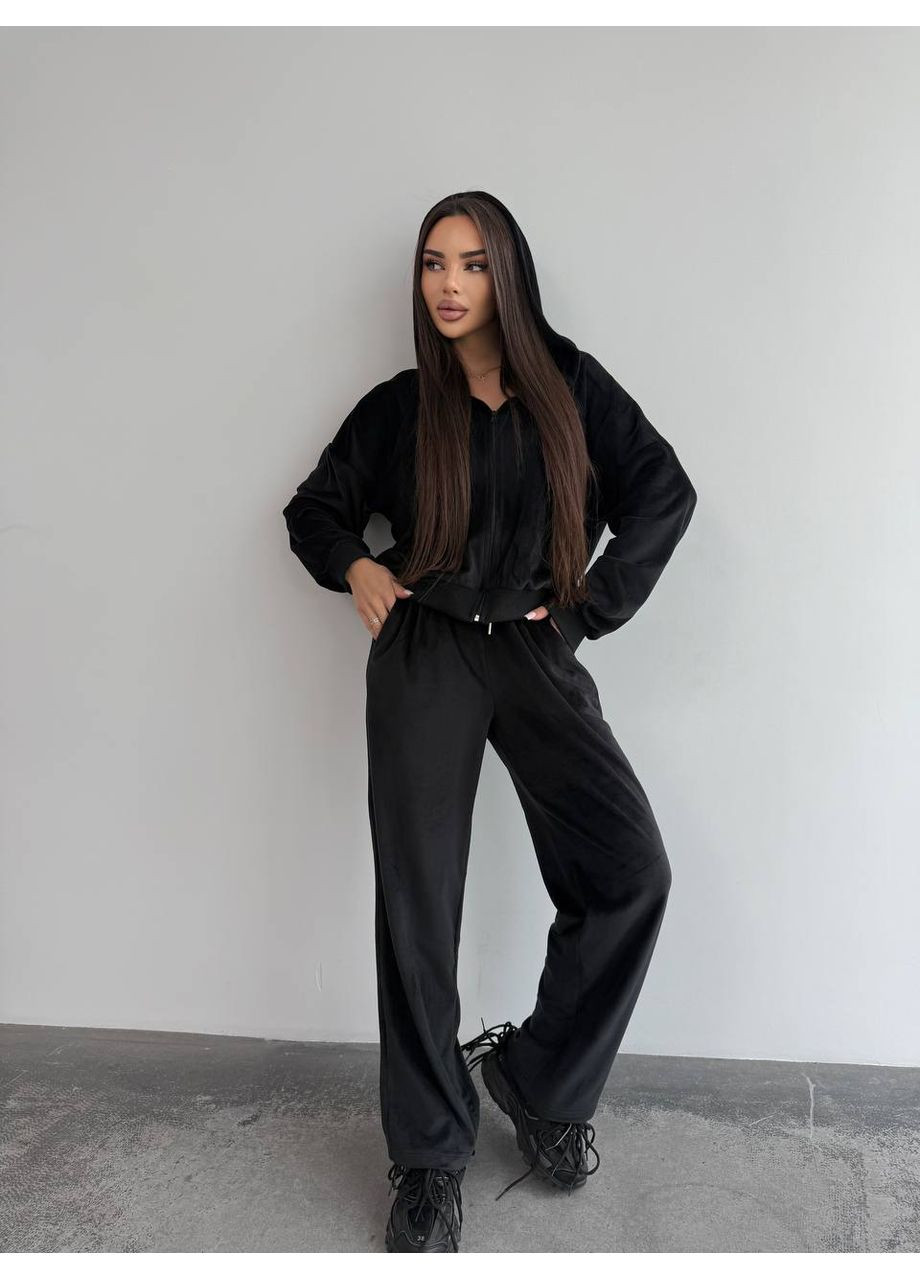 Велюровый костюм на меху — ЗАМЕР В ОПИСАНИИ DK/DL Мода без кордонів (366062451)