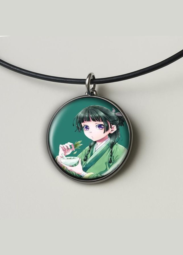 Подвеска (кулон) Аниме Монолог фармацефта #04 (круглый) No Brand (328050380)