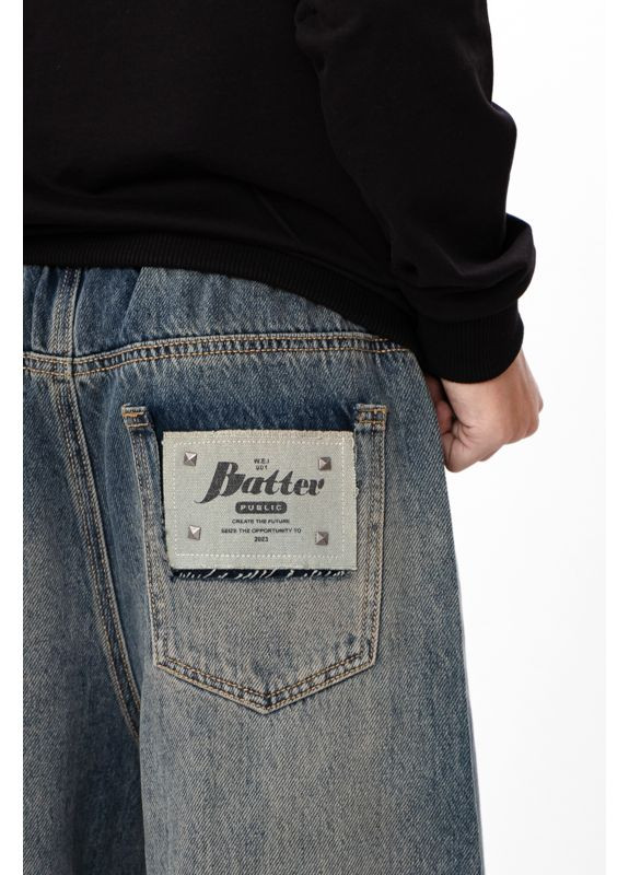 Темно-серые демисезонные джинсы подростковые (демисезон) (p-17820) Носи своє