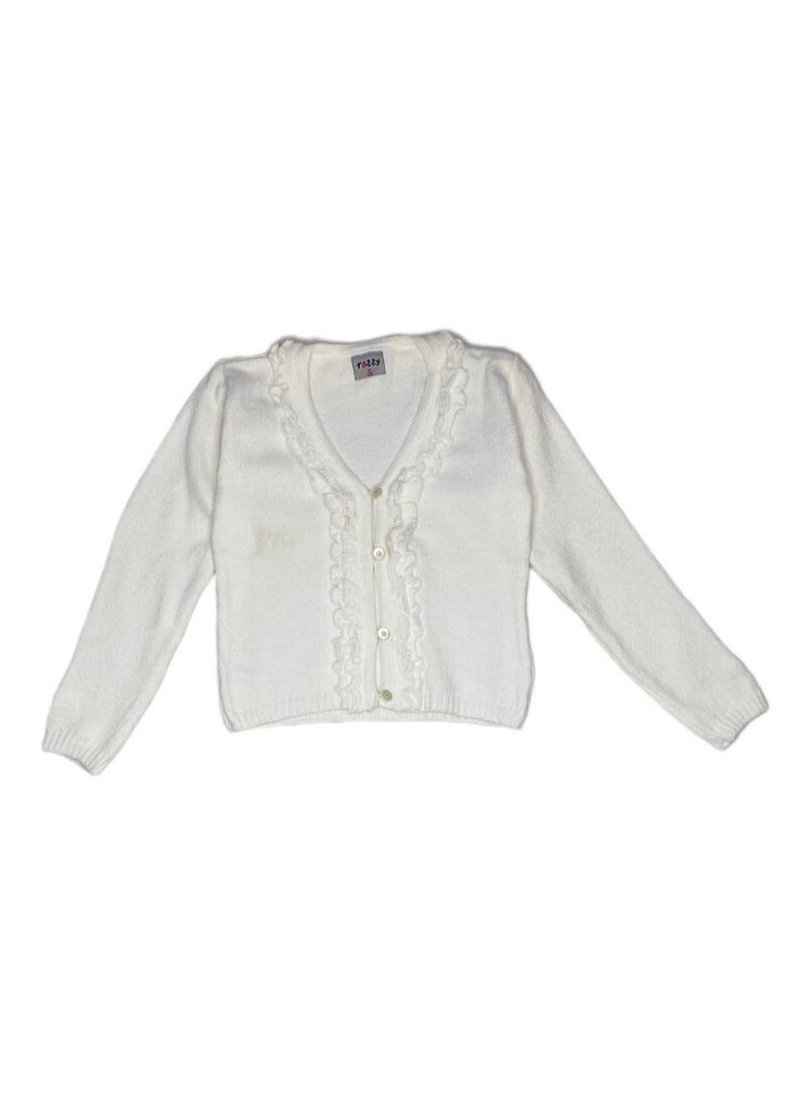 Кардиган потребує прання, пляму видно на фото(звичайний бруд) дів. 172 Tossy (311196262)