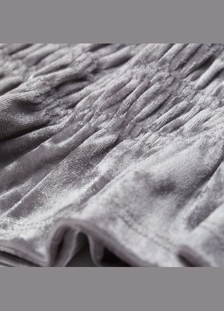 Серебряное кэжуал платье H&M однотонное