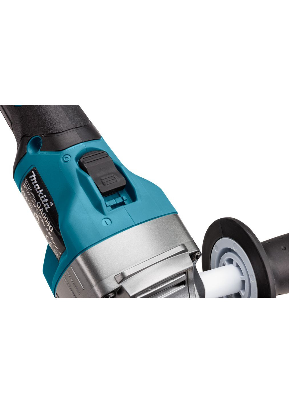 Акумуляторна кутова безщіткова шліфмашина GA008GM201 XGT 40V MAX 125мм + 2 АКБ 4 Ah + З/П + кейс MakPac болгарк (4209) Makita (298575055)