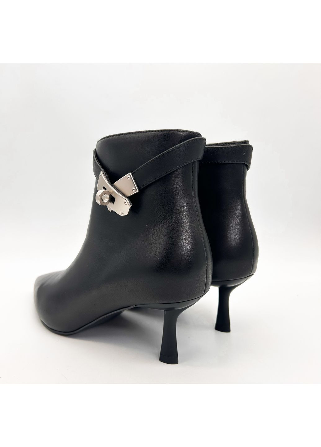 Черные демисезонная ботильоны (р) кожа 0-1-1-am-10180r-3-1 Danler