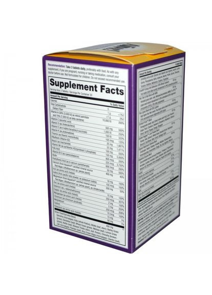 Комплекс вітамінів і мінералів для жінок "Максимальна Енергія",, 90 таблеток Nature's Way (364311673)