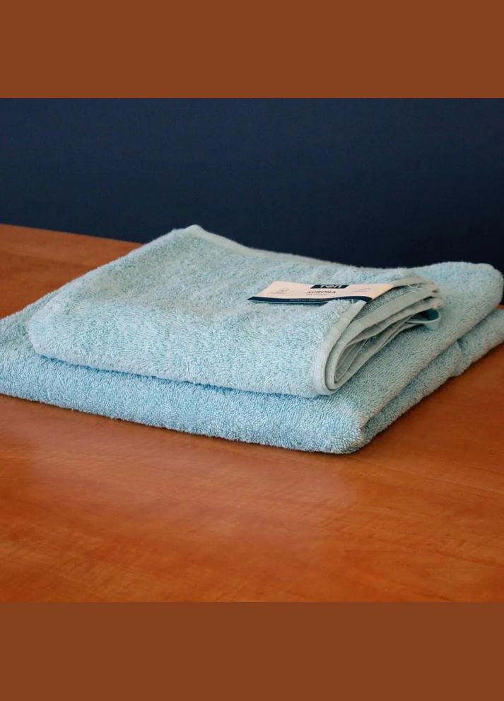 Рушник для рук Aurora Р-04178_29740 50х90 см блакитний ТЕП блакитний