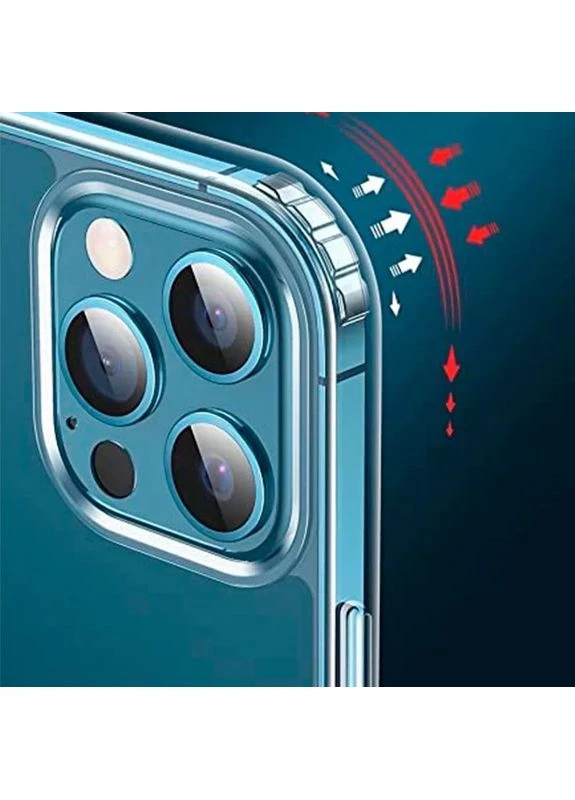 Магнітний чохол на iPhone 13 Pro Max із підтримкою бездротового заряджання MagSafe Silicone Case (360696587)