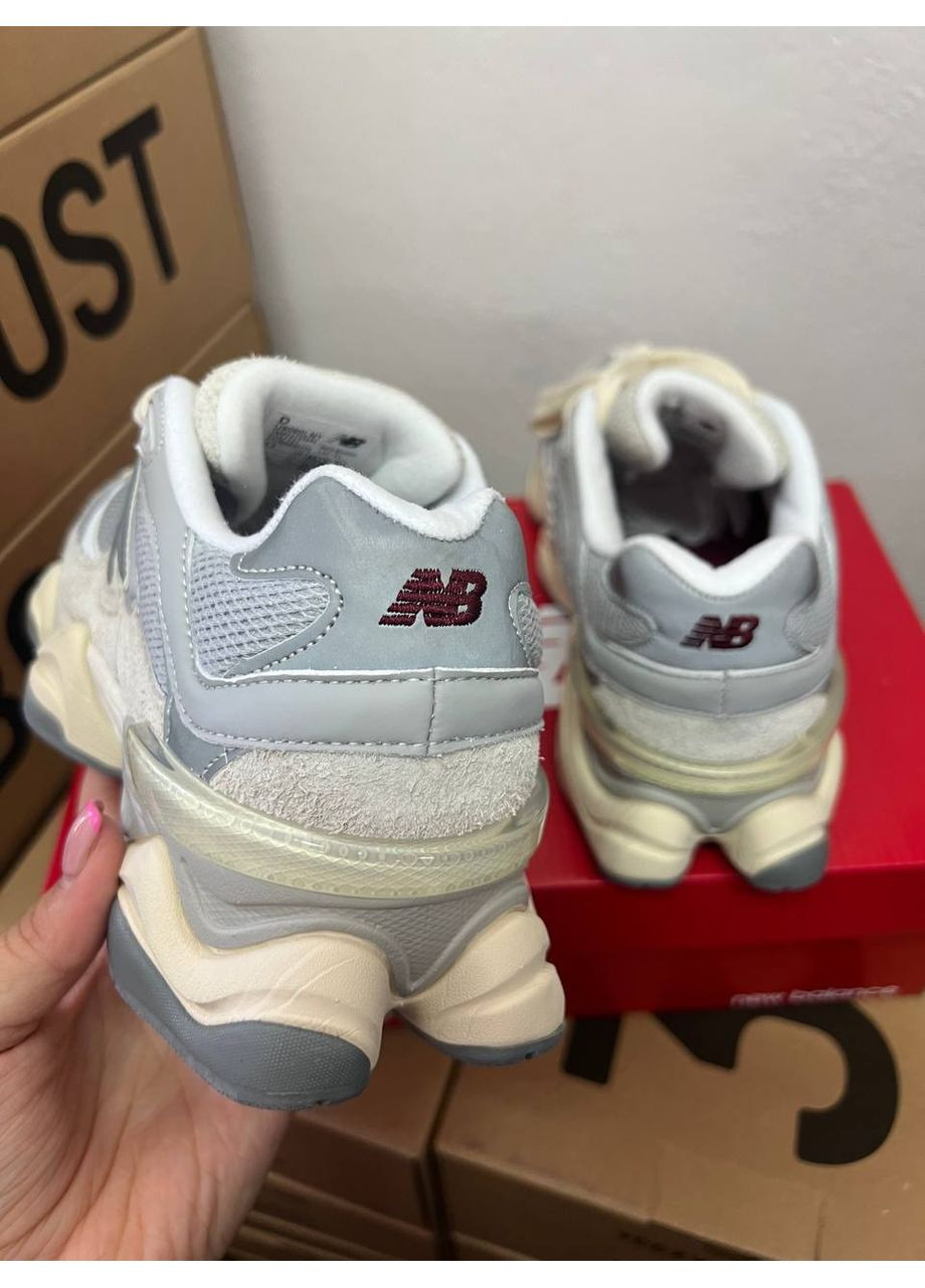 КРОСІВКИ ЖІНОЧІ NEW BALANCE 9060 LIGHT GREY НЬЮ БЕЛАНС 9060 No Brand сірі демісезони (367170092)