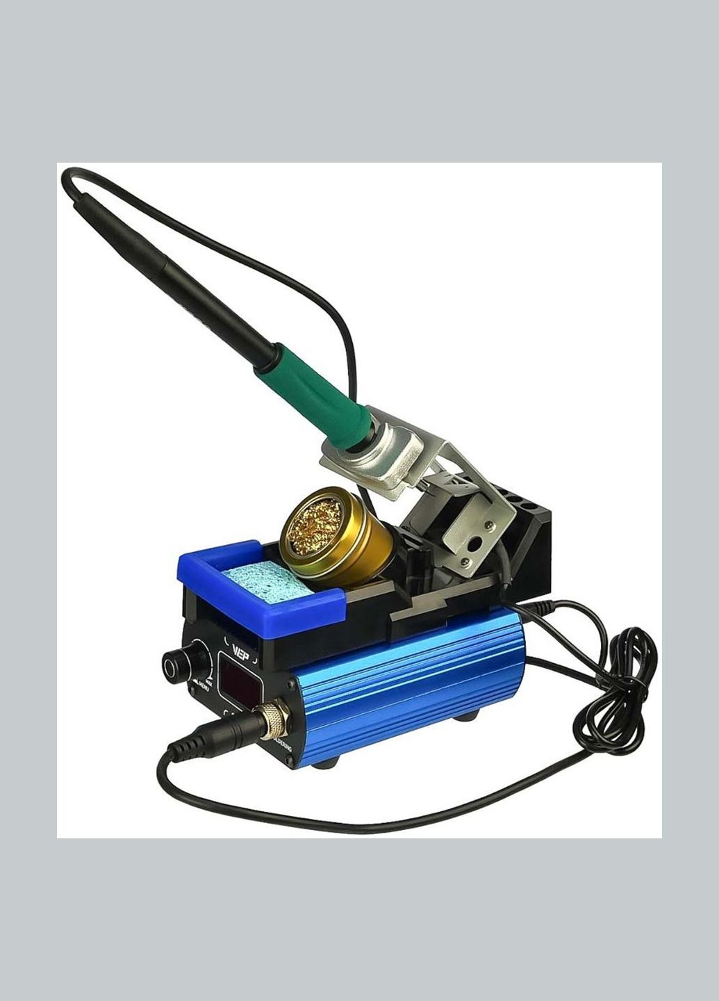 Паяльная станция 982-I прецизионная / 2 паяльника JBC C210 + C245 / 3 канала памяти / 90-450°C / 120 Вт WEP (322819059)