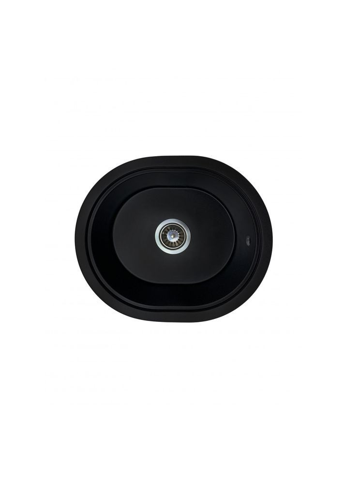 Кухонна мийка зі штучного каменю/кварцева 500х425х180мм, овальна CIRCUM Антрацит (34860500425) Adamant (371191473)