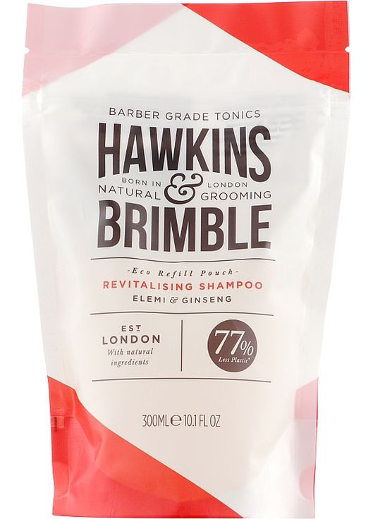 Відновлювальний шампунь Revitalising Shampoo Eco-Refillable (рефіл) 300ml (1008165-40551) Hawkins & Brimble (368639724)
