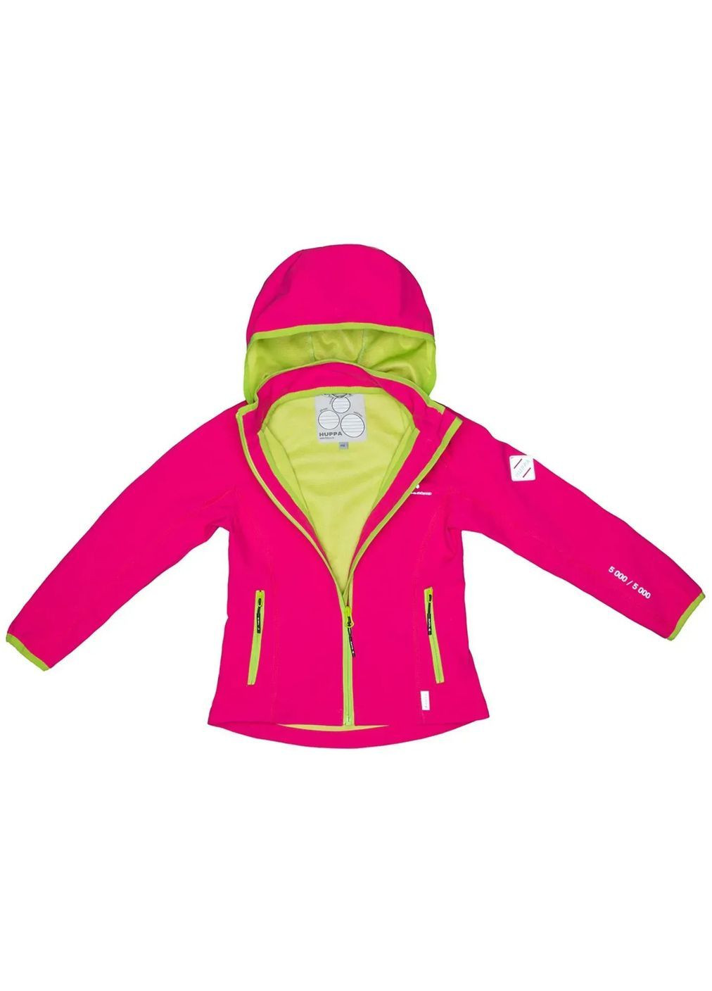 Фуксинова (колору Фукія) куртка демісезонна softshell janet, р.116, фуксія () Huppa 18000000-00163-116