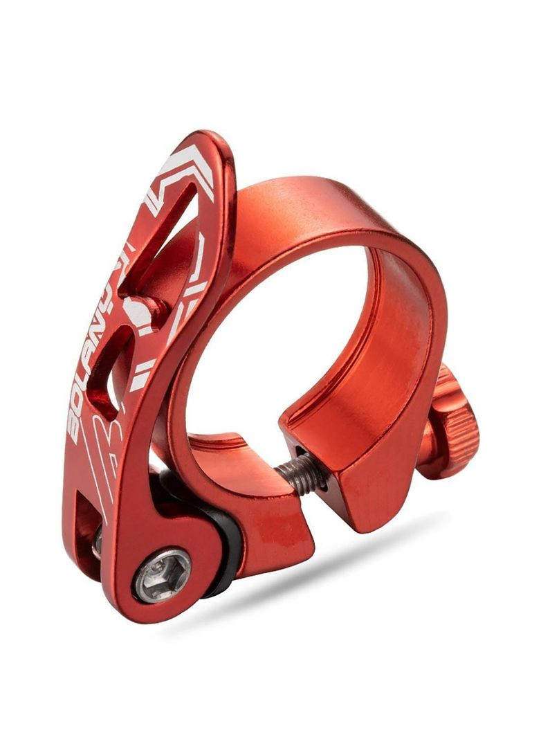 Хомут для підсідела з ексцентриком 34.9 мм червоний Bolids (368831958)