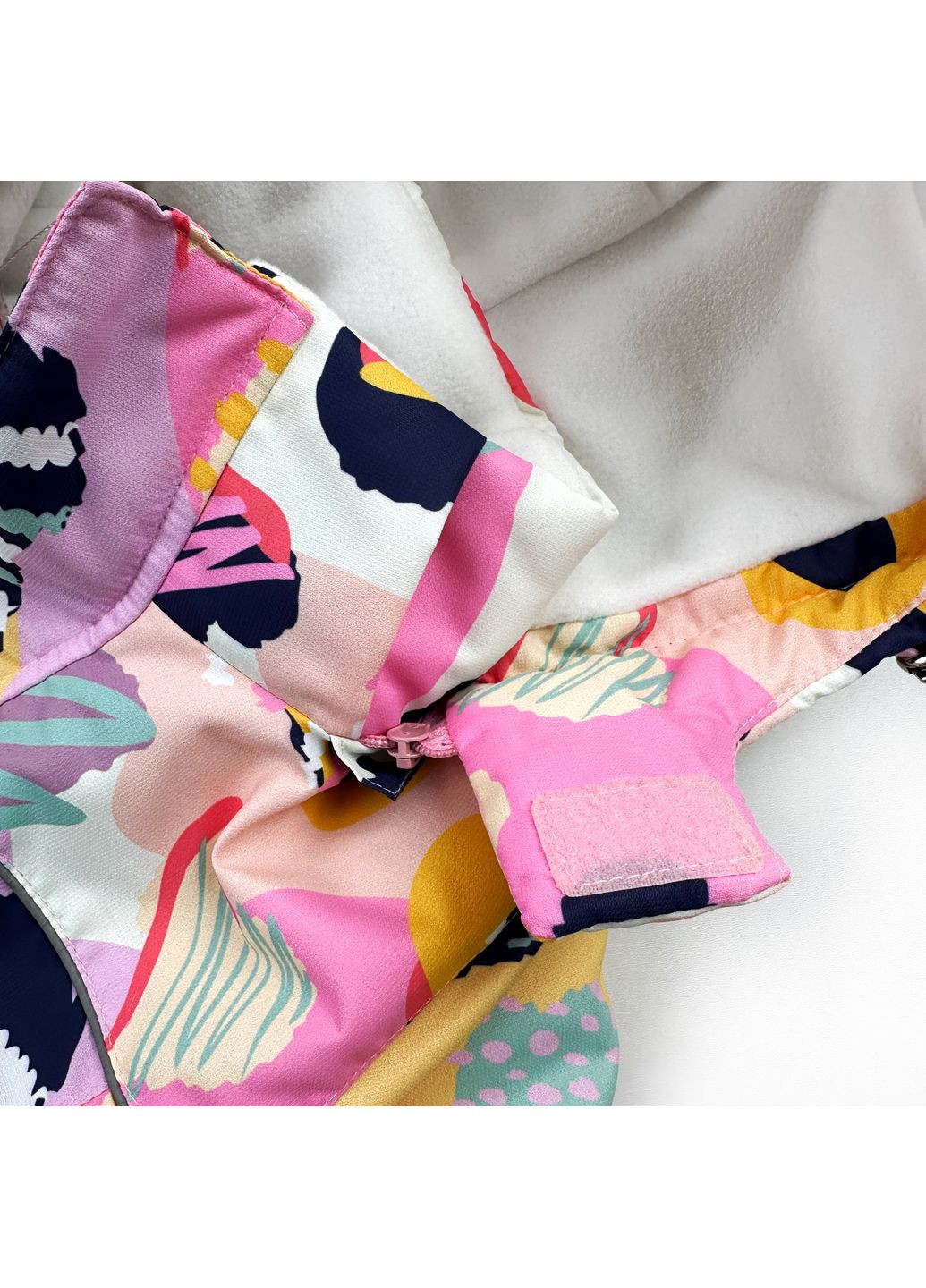 Комбинированная зимняя куртка зимняя принт зимний разноцветный 416026-08254 Marakas