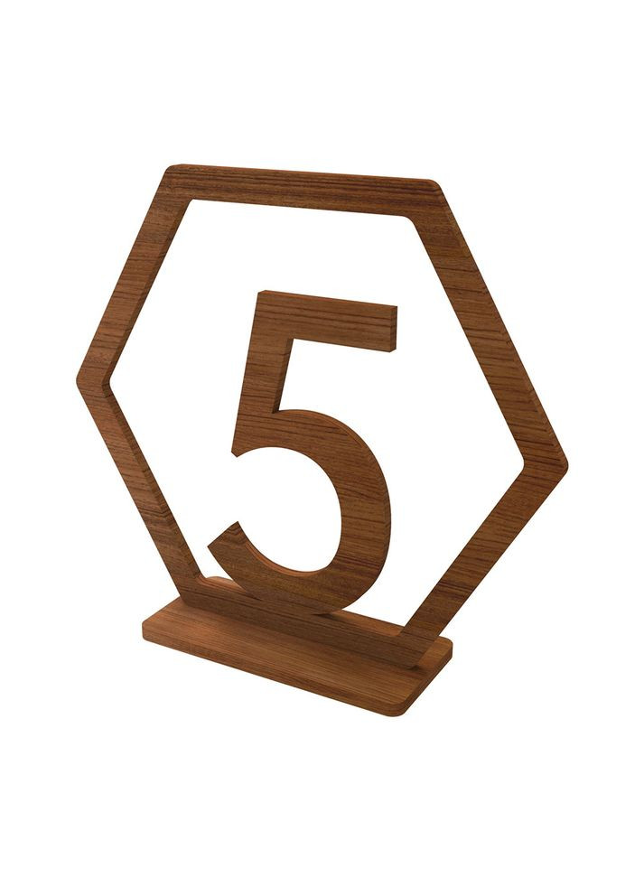 Номерки деревянные настольные Ekostar (368307181)