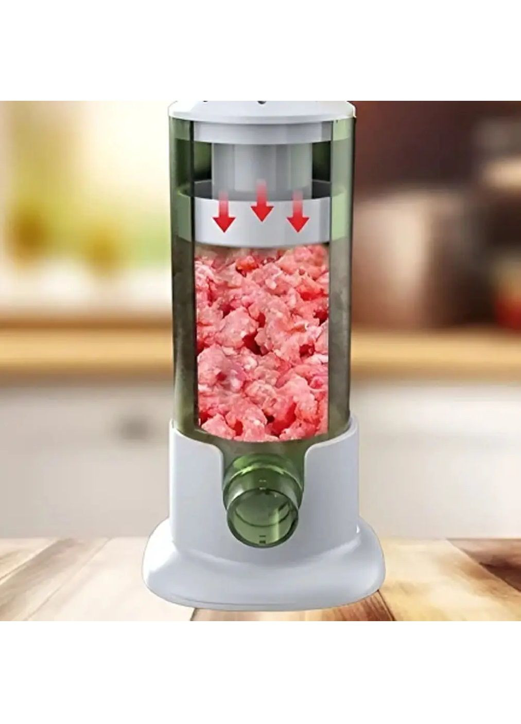 Універсальна ручна пластикова ковбасниця шприц машинка для приготування різних видів ковбас сосисок (480844-Prob) Зелений Unbranded (345559556)