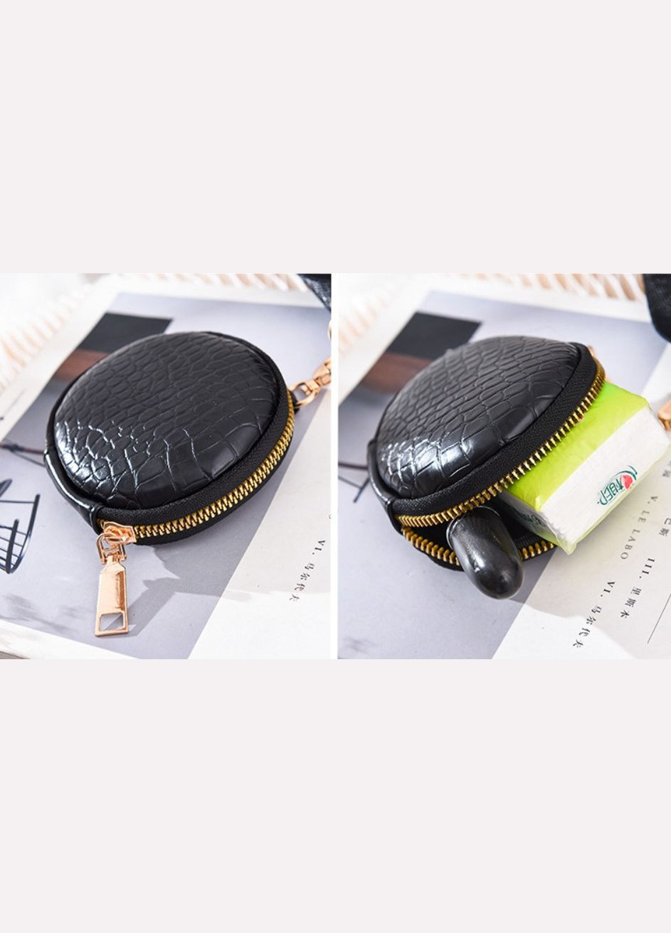 Женская мини сумочка клатч с цепочкой в стиле рептилия. Маленькая сумка с ключницей брелком No Brand (334729721)