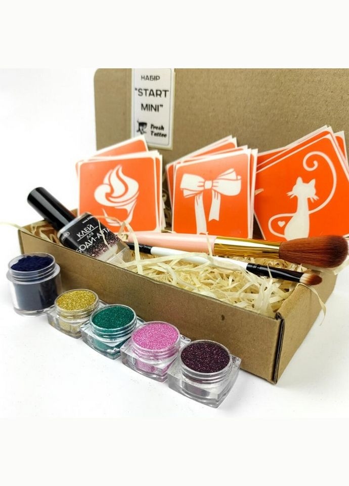 Набір матеріалів для біо-тату "Старт міні 2.0" set-start-mini-v2 Fresh Tattoo (367964619)