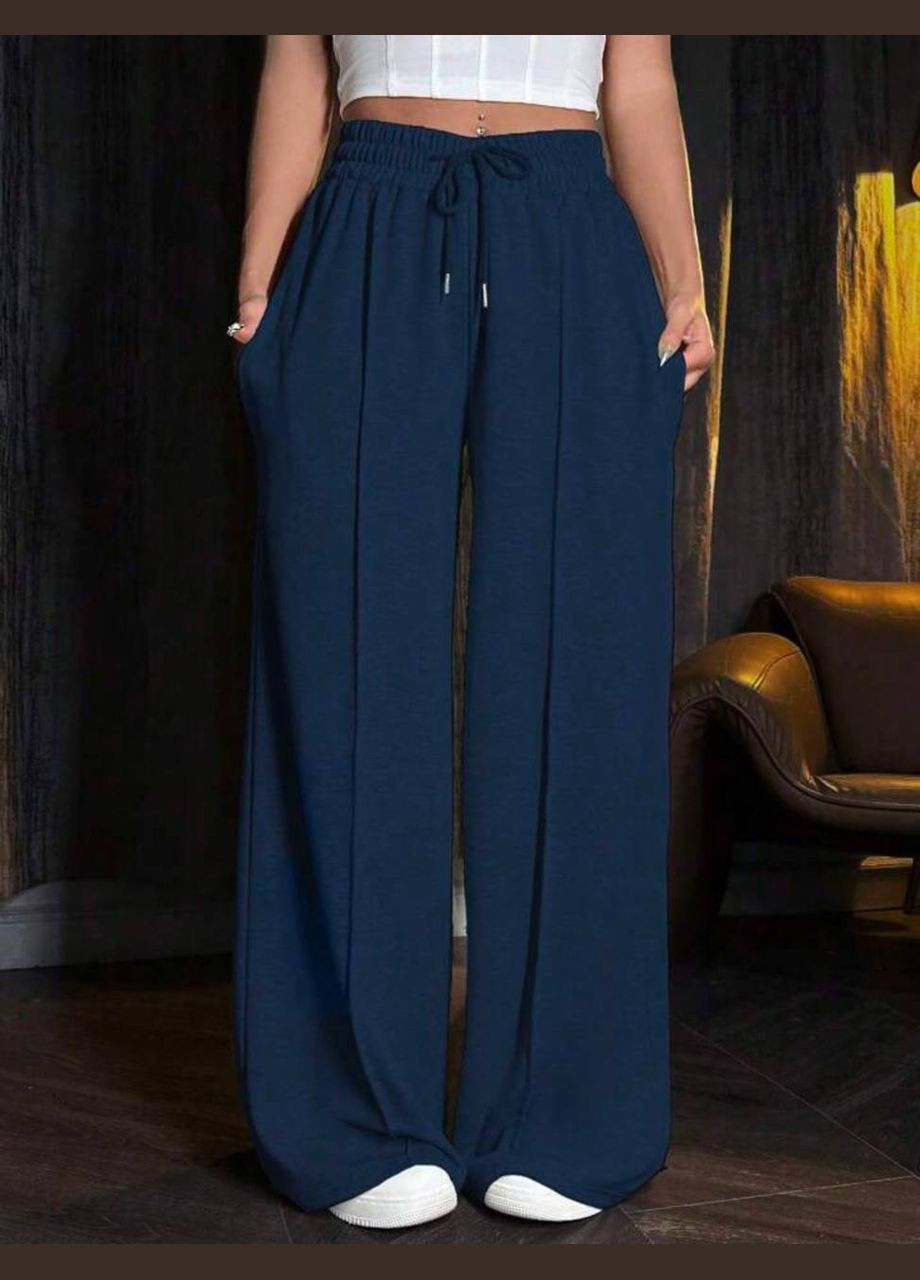 Женские брюки карго цвет т.синий р.46/48 450379 New Trend (282426945)