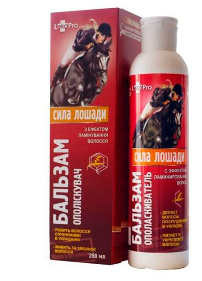 LekoPro Бальзам-ополаскиватель "Сила коня" 250ml (2-457323) — Крем, Украина (369790971)