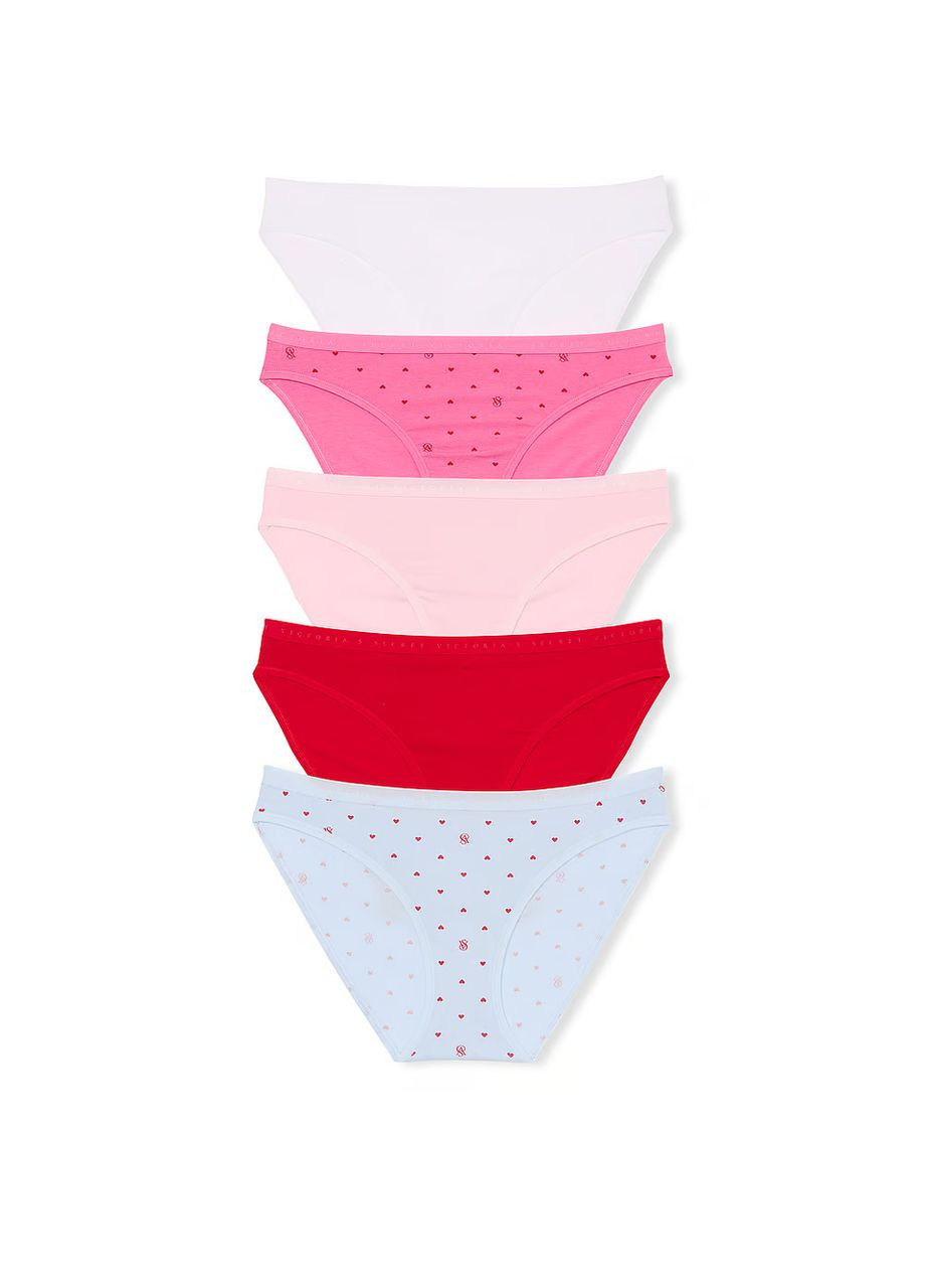 Набір трусиків Stretch Cotton Bikini Victoria's Secret Бікіні (332565967)