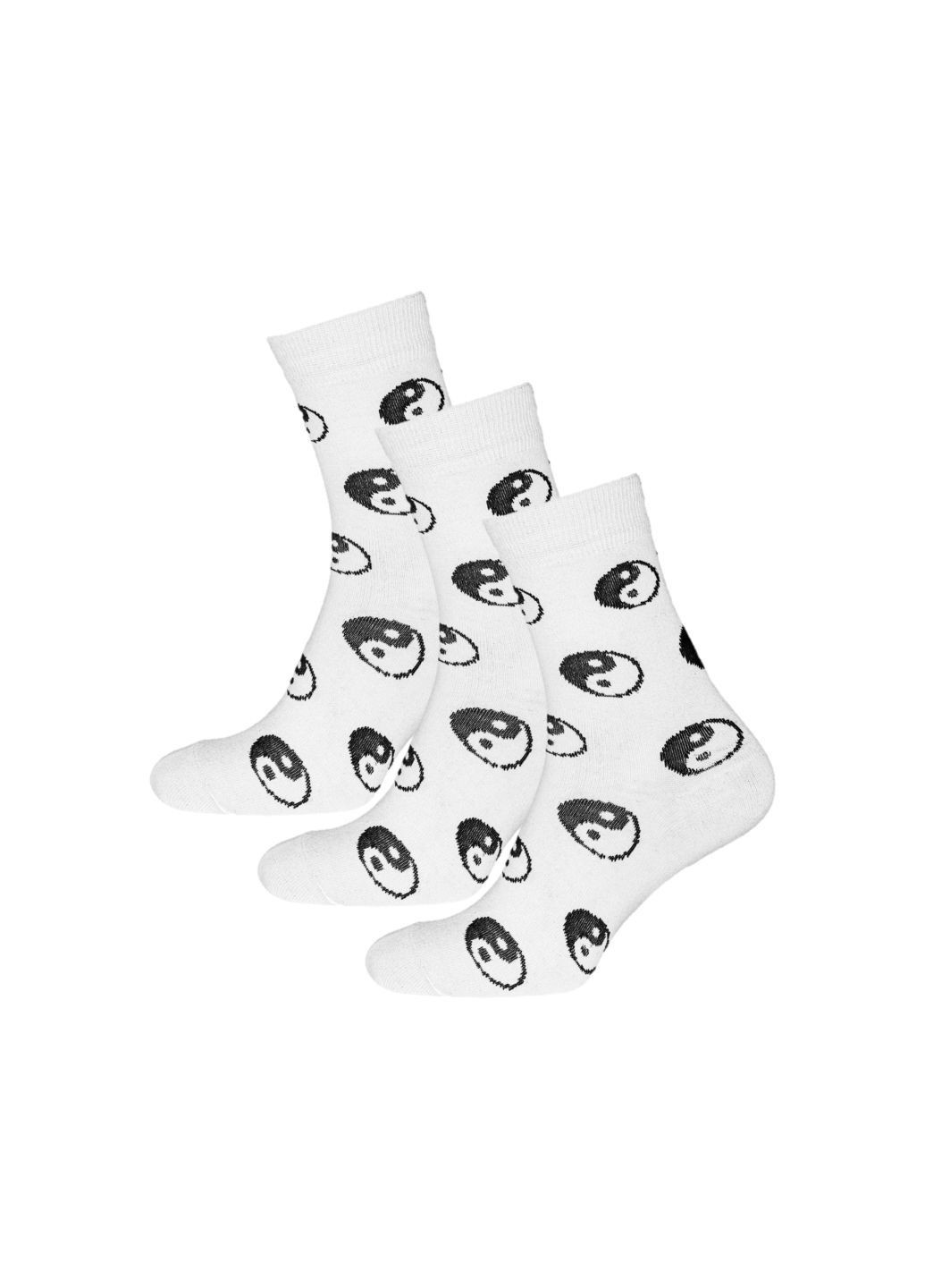 Белые набор (3 шт) мужских носков MZ (302739659)