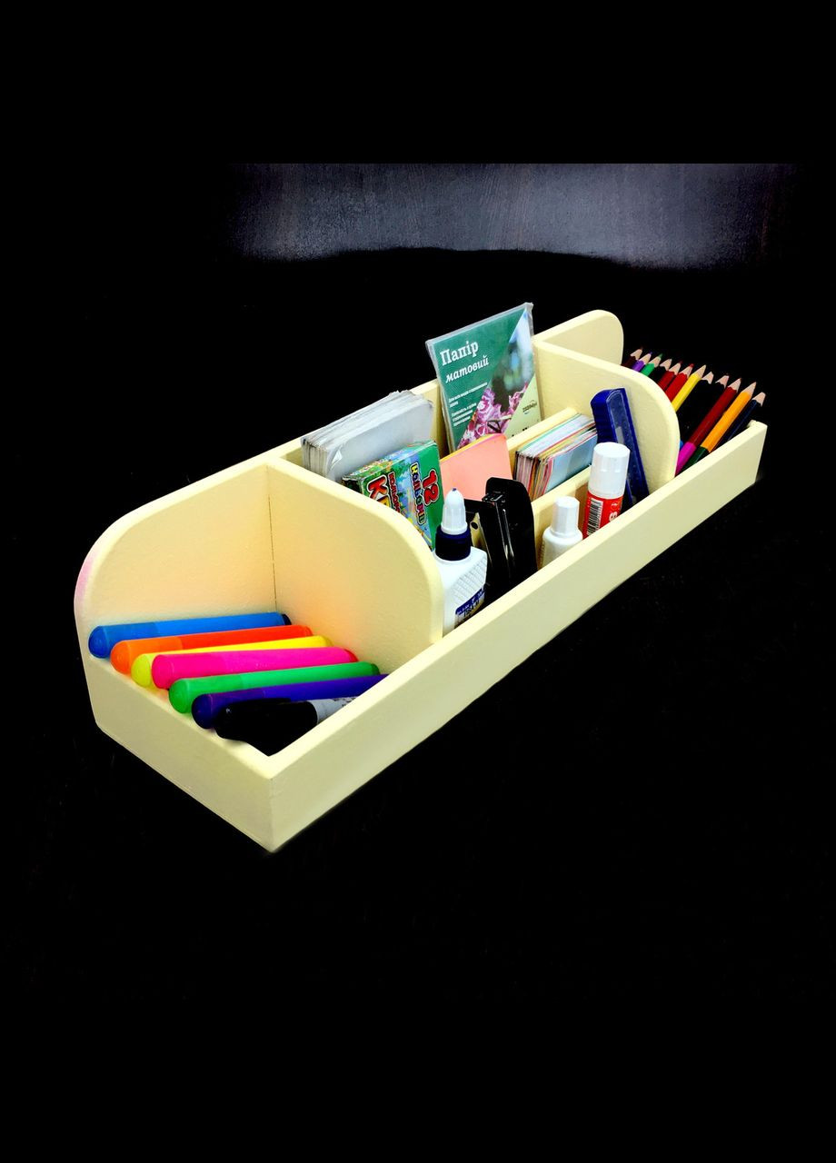 Настольный органайзер из дерева Дрифтвуд лимонад (КНЦ-006551) No Brand (328227904)