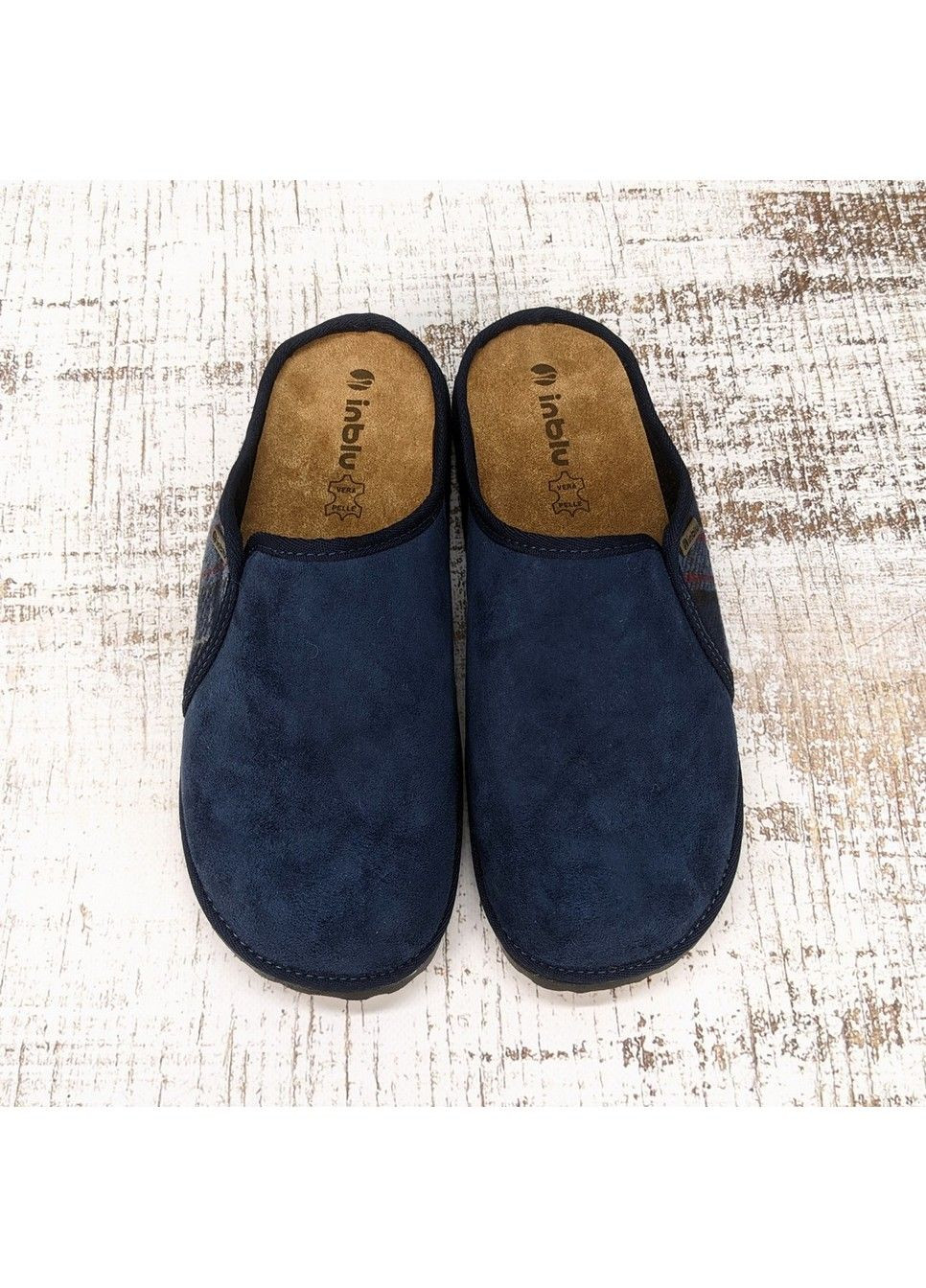 Тапочки чоловічі з закритим носком та ортопедичною устілкою Inblu (344468107)