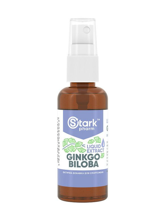 Гінкго білоба Ginkgo Biloba Liquid Extrac 50 ml Stark Pharm (284282937)