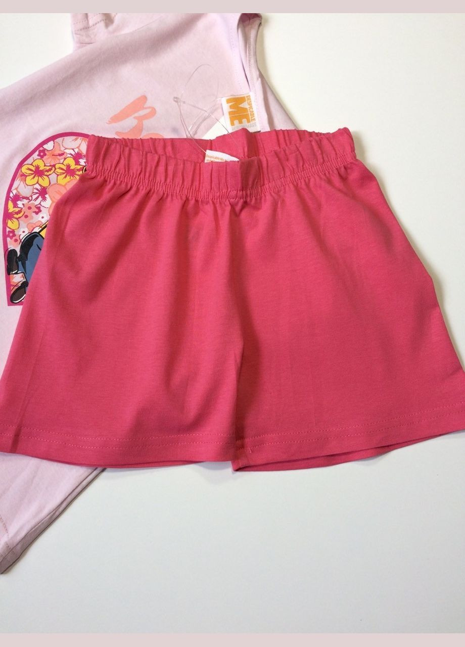 Рожева всесезон піжама футболка + шорти Despicable Me