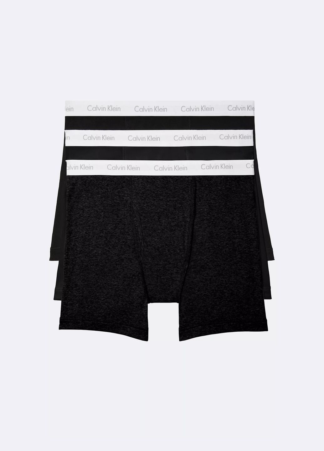 Трусы боксерки Cotton Classics (3 шт. комплект) Calvin Klein (322649149)