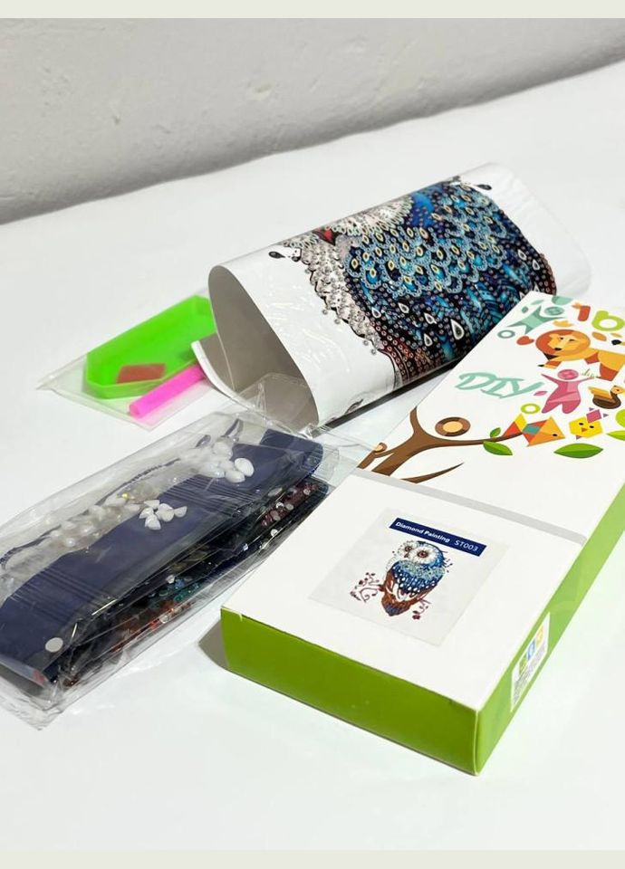 Дитячий набір для творчості Алмазна мозаїка "Сова" ST003 No Brand (339780185)