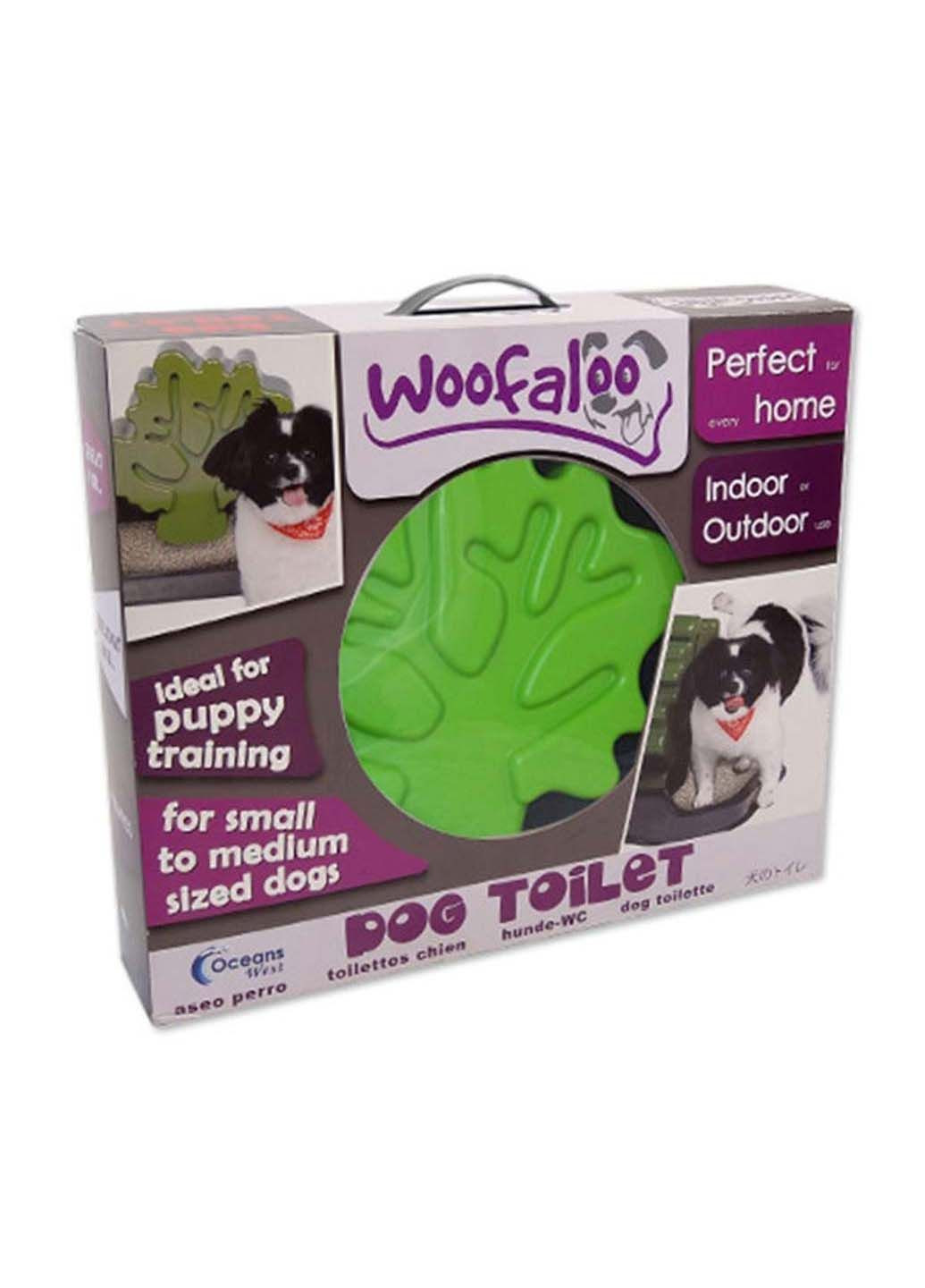 Туалет со столбиком для кобелей собак малых и средних пород Dog Toilet 36х55х45.5 см Woofaloo (288049945)