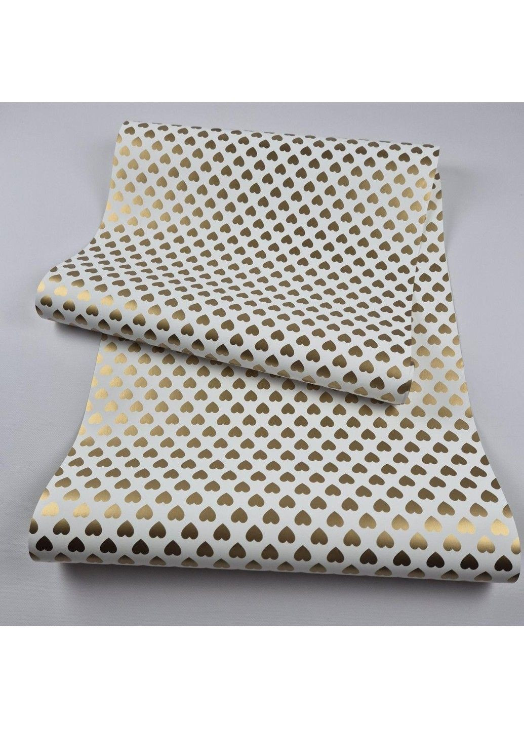 Обои флизелиновые моющиеся 0.53 × 10.05 м 54152, белые с золотом — для гостиной, спальни, прихожей MARBURG (368895720)