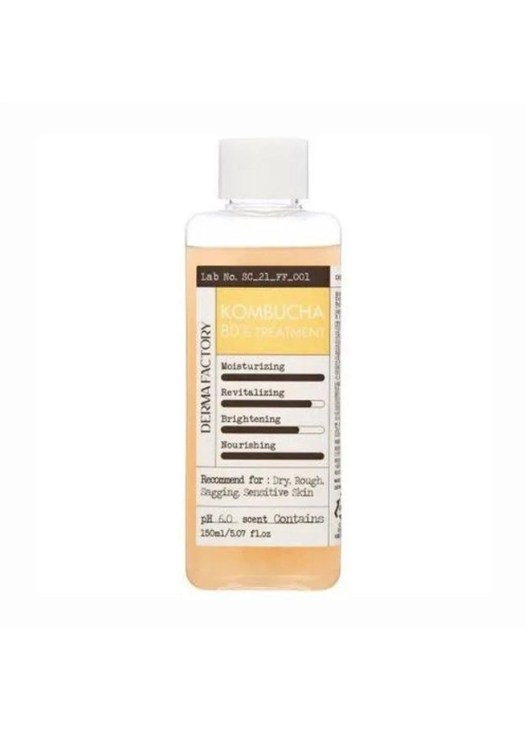 Поживна есенція-тонер для обличчя Kombucha 80% Treatment 150ml DERMA FACTORY (302899418)