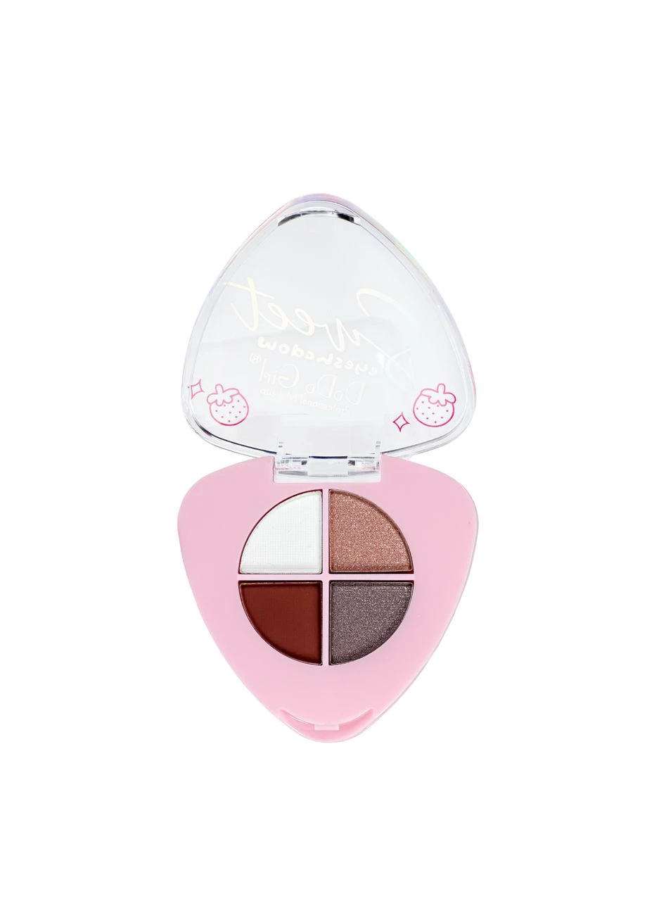 Набір палеток оксамитових тіней 4 відтінку Sweet Basic Eyeshadow D3288 (4 шт. в асортименті) DoDo Girl (300676683)