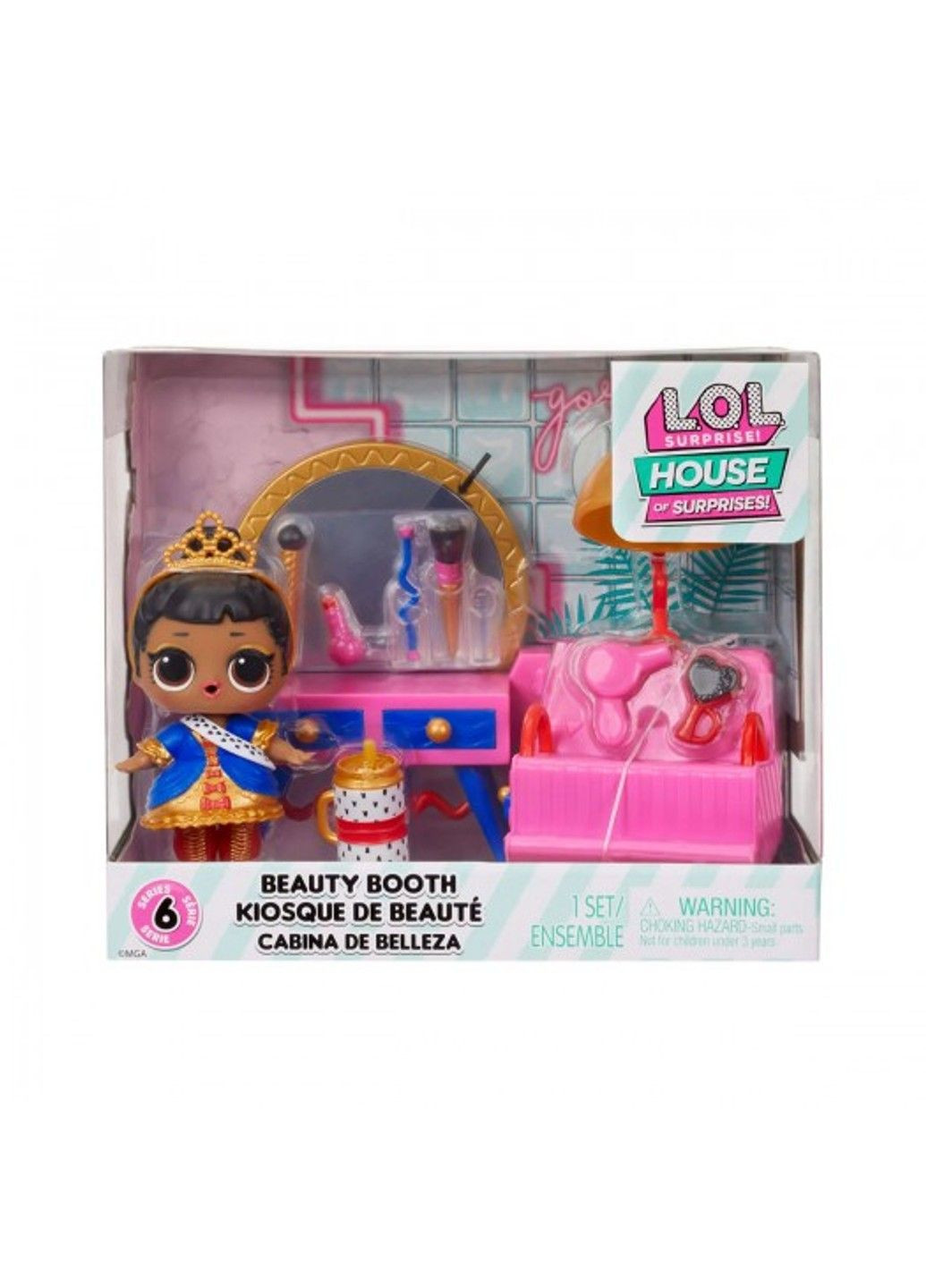 Игровой набор с куклой L.O.L. Surprise! – Салон красоты Ее Величества L.O.L. Surprise! (335055711)