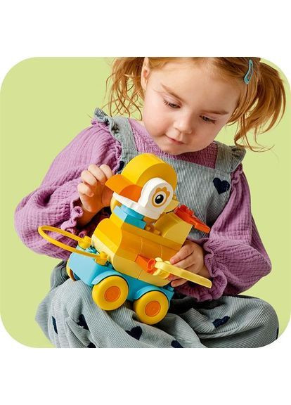 Конструктор DUPLO Town Тварини на колесах 3 в 1, 58 деталей () Lego 10448 (370498986)