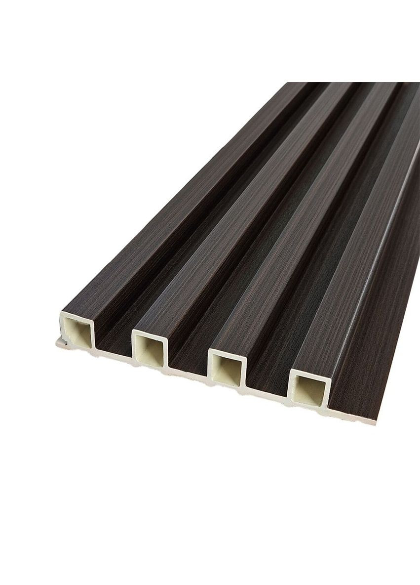 Рельс декоративная стеновая венге 3000х160х23мм SW-00001537 Sticker Wall (327089645)