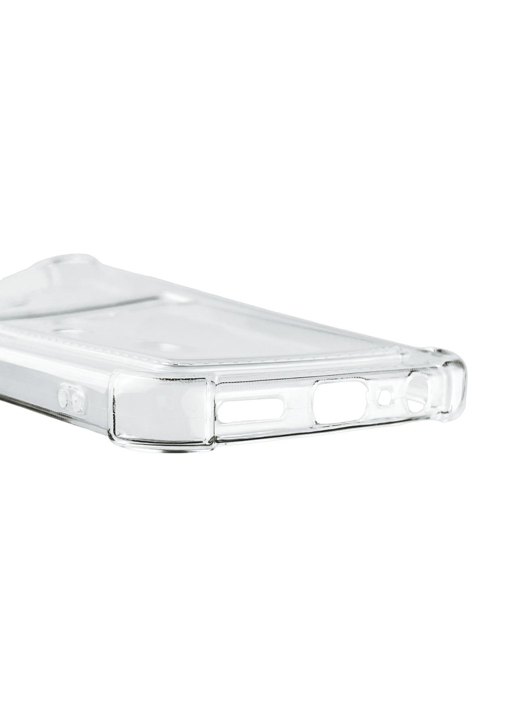 Чохол для C30S з бронь кутами з кишенею для візиток карток k-pop на реалми C30с прозорий Realme (366227771)