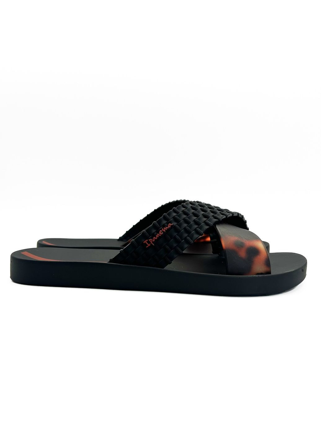 Черные вьетнамки/сланцы (р) резина 0-1-1-27214-1 Ipanema