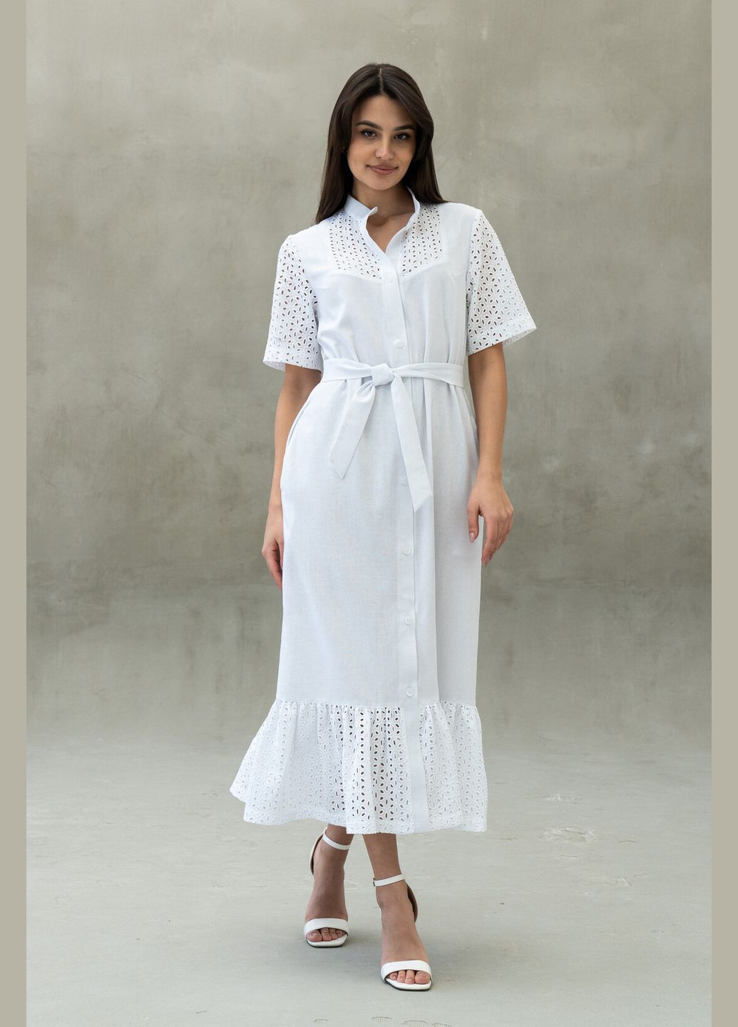 Білий кежуал, святковий сукня ри мари аула ск 0125 RiMari