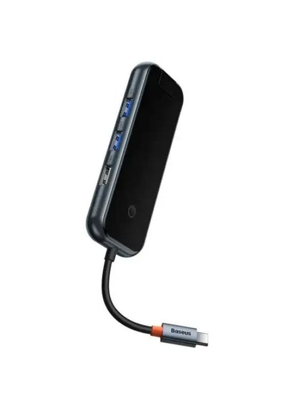 USB Хаб HUB AcmeJoy (8 портов) Type C HUB Adapter (WKJZ010613) Серый Baseus (369645717)