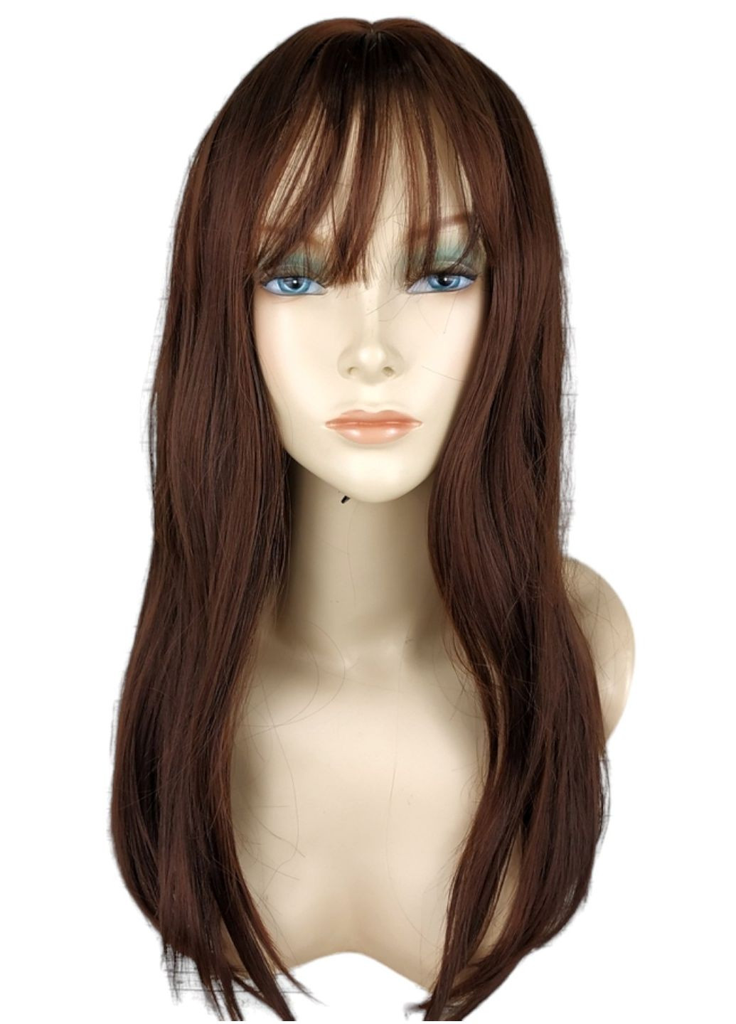 Перука середня з чубчиком і проділом No Brand 3225 (280898066)