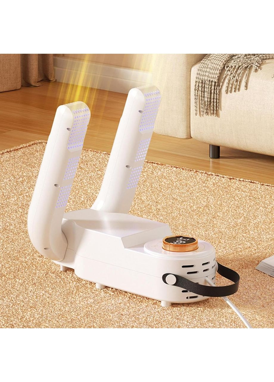 Електросушарка сушарка для взуття черевиків кросівок шкарпеток рукавичок із таймером і ультрафіолетом White O'stin (364204103)