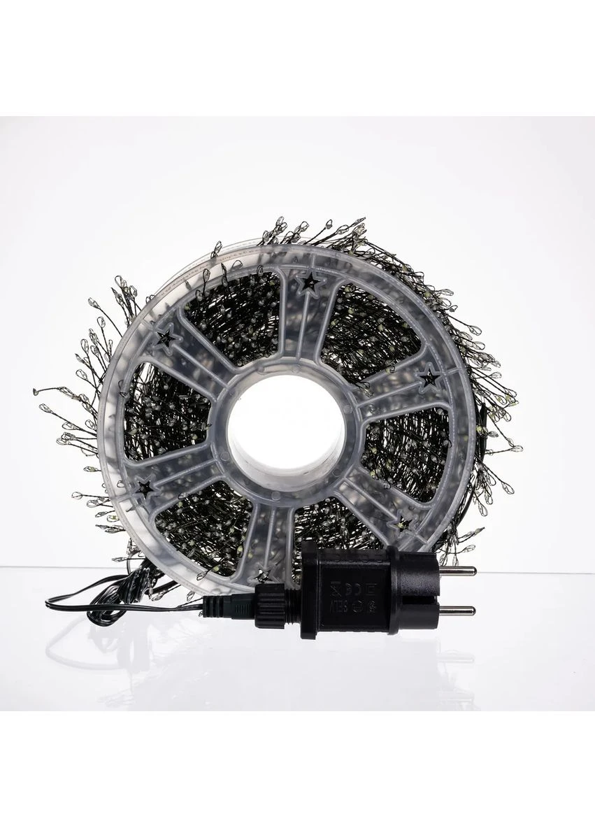 Новогодняя гирлянда Хвойная лапа 100 м 3000 LED зеленый шнур синий свет Garlando (396855084)