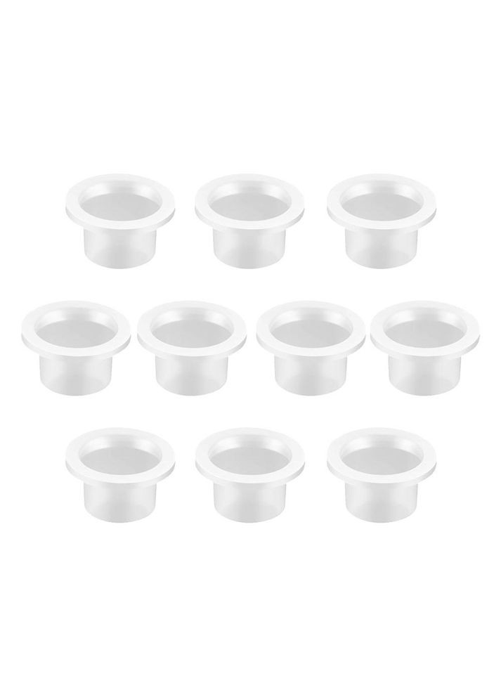 Набір прокладок заглушок для кранів та труб напівпрозорі 10 шт (OK0101_1) No Brand (369150685)